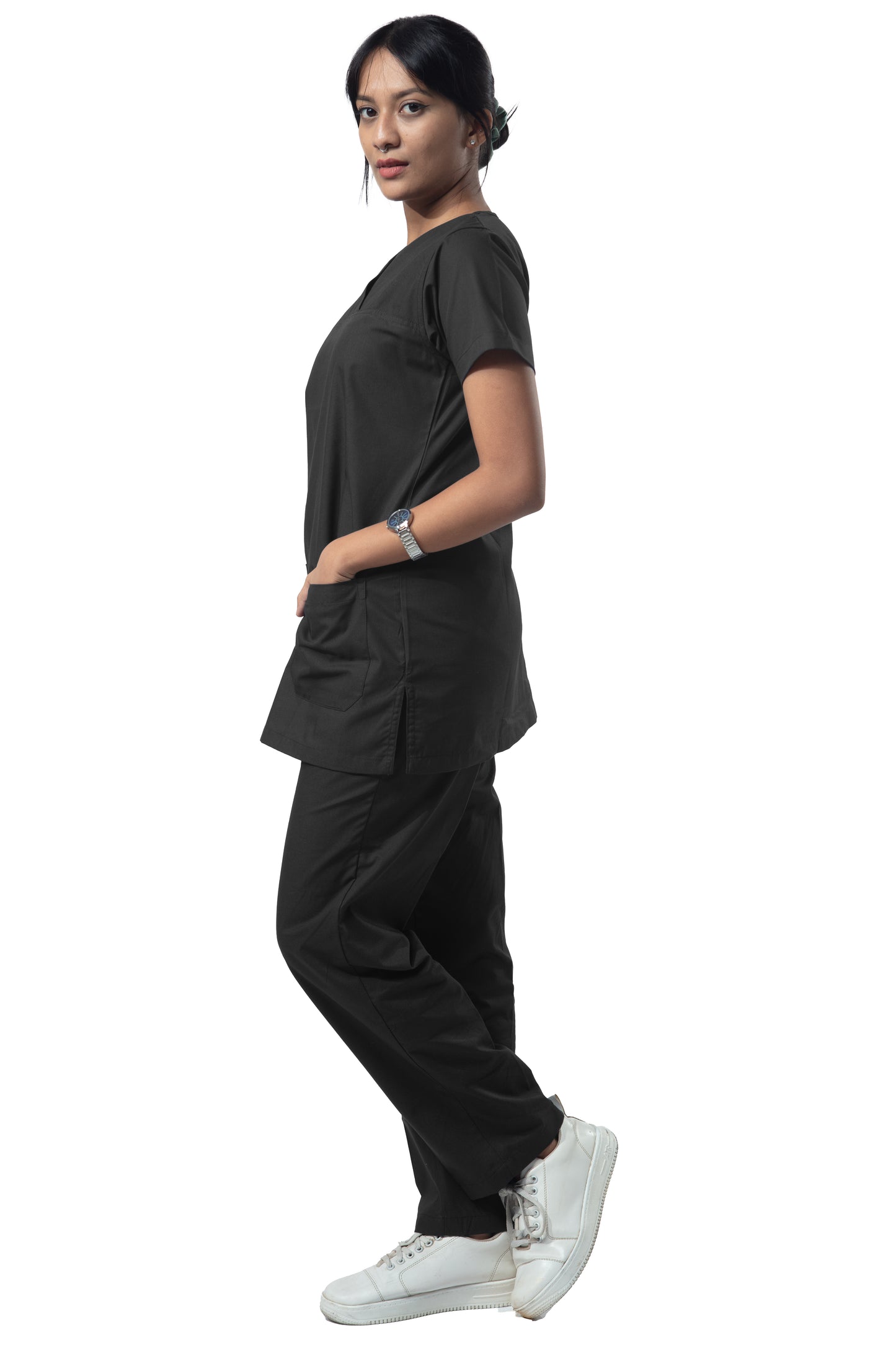 Female Scrub Suit - DSVX- Black