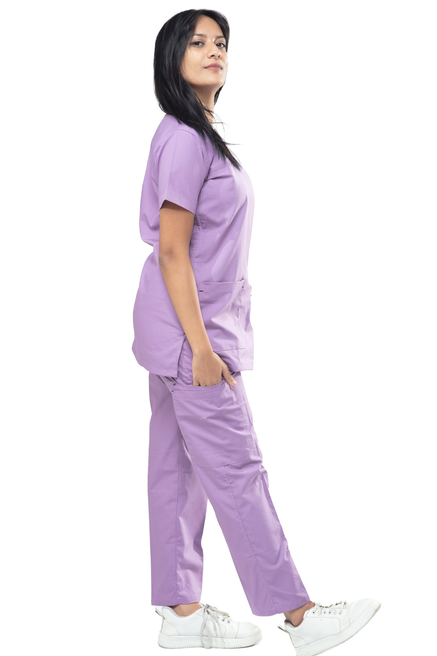 Female Scrub Suit Designer - DSDX01 - Lavender