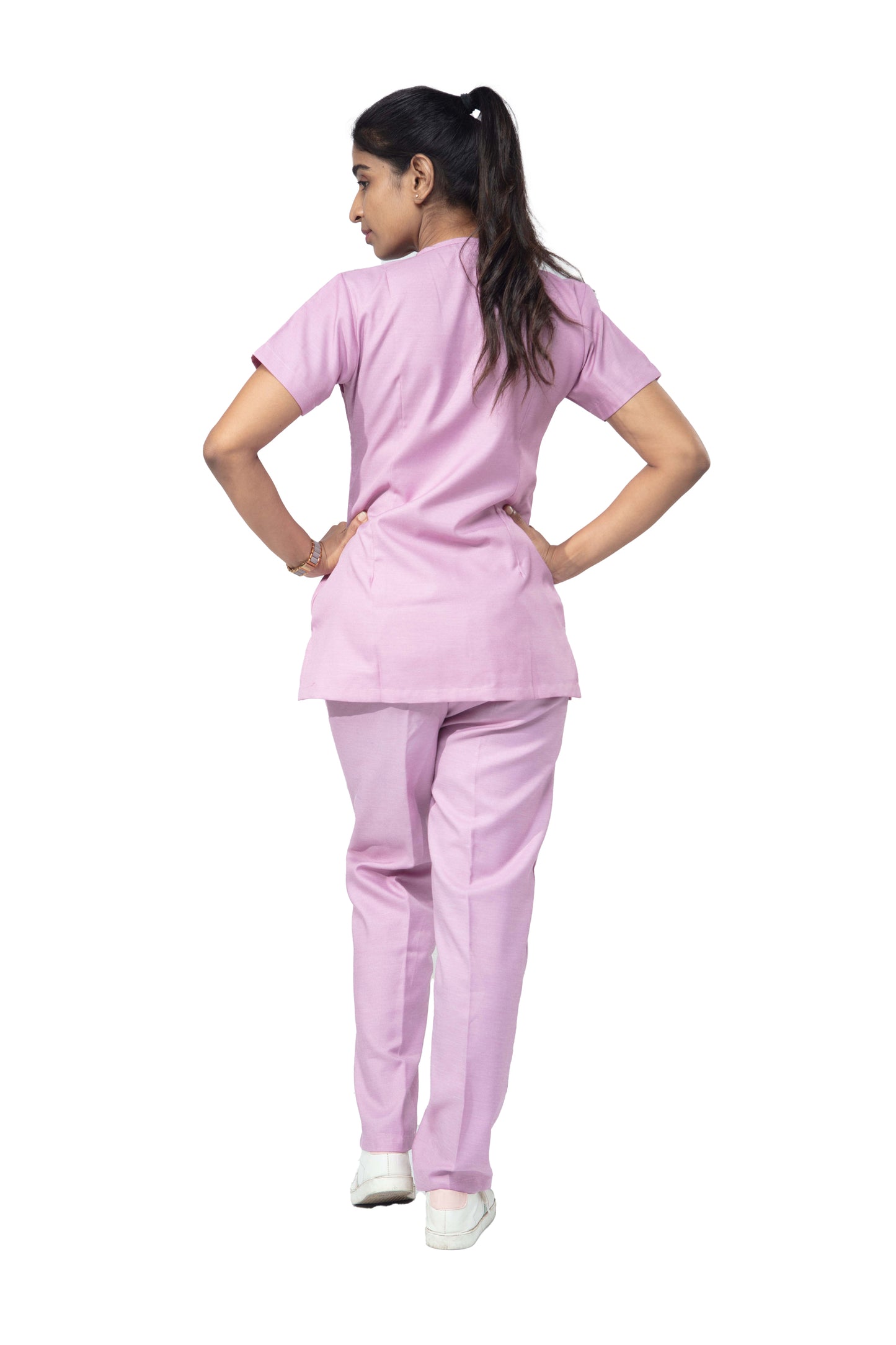 Female Nurse Uniform NT08 - Plum