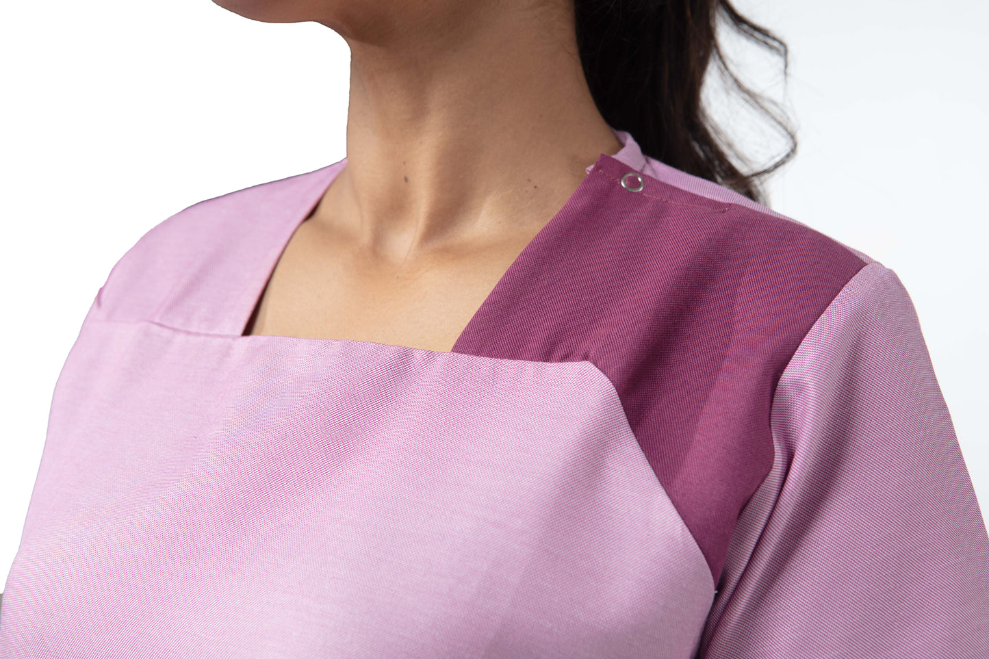 Female Nurse Uniform NT08 - Plum