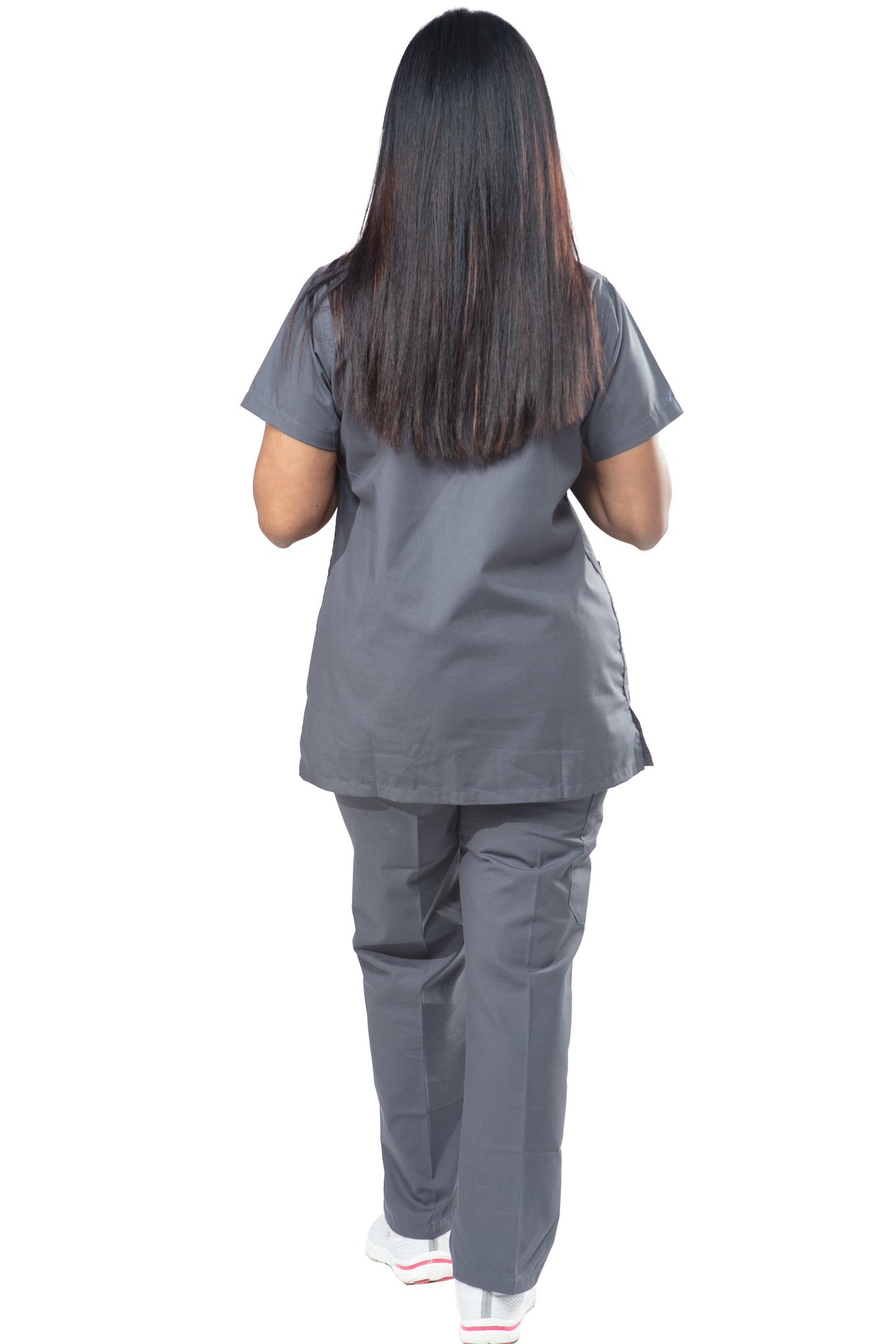 Female Scrub Suit Designer - DSDX01 - Grey