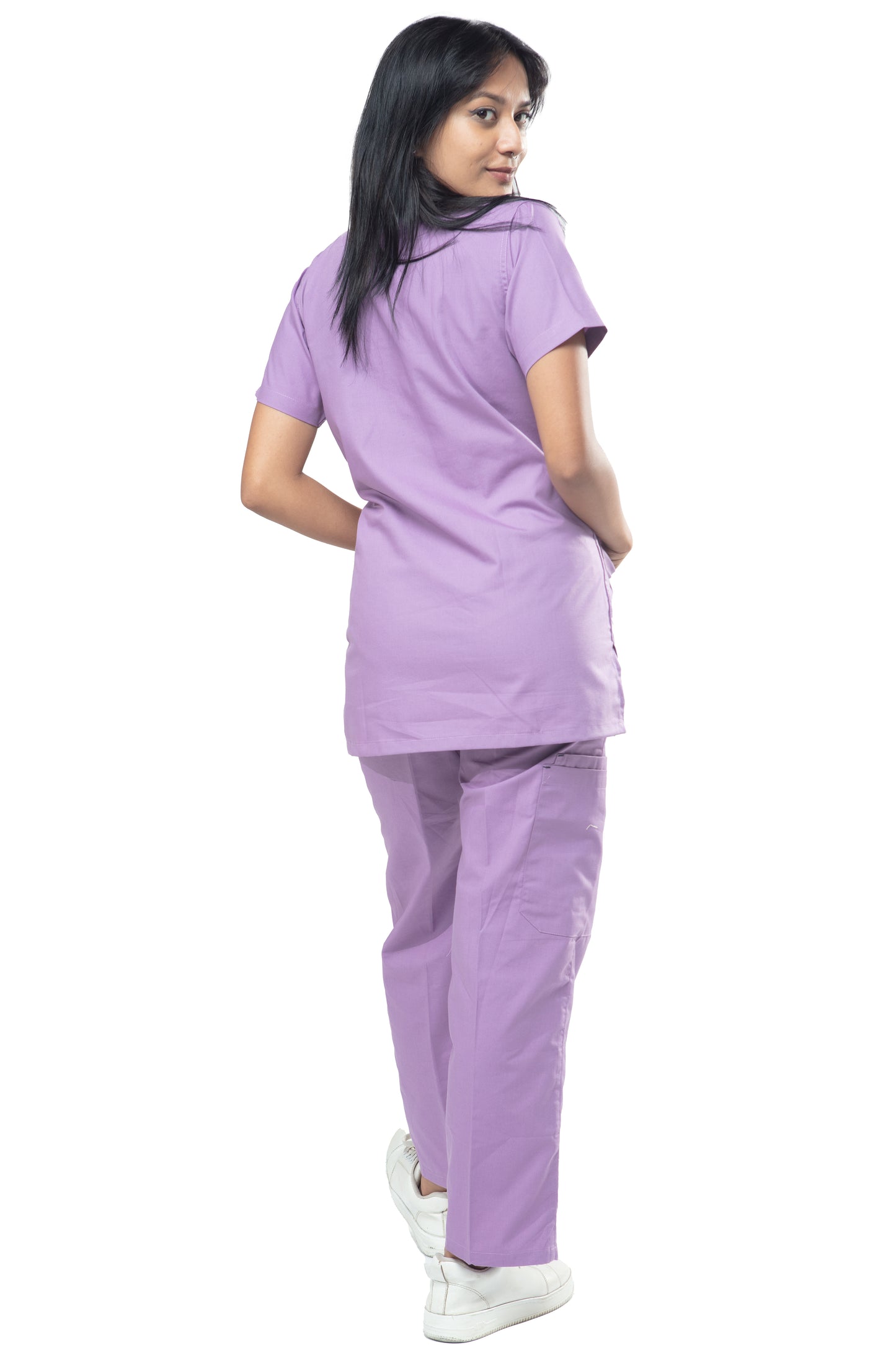 Female Scrub Suit Designer - DSDX01 - Lavender