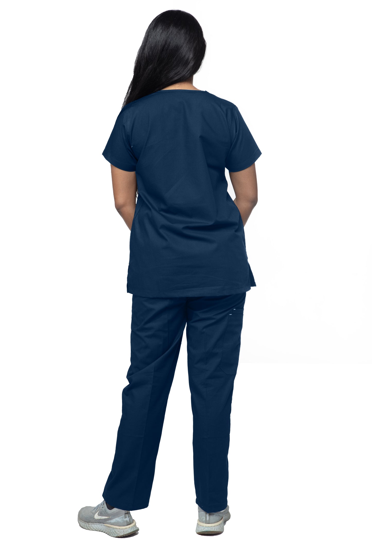 Female Scrub Suit Designer - DSDX01 - Olive Blue