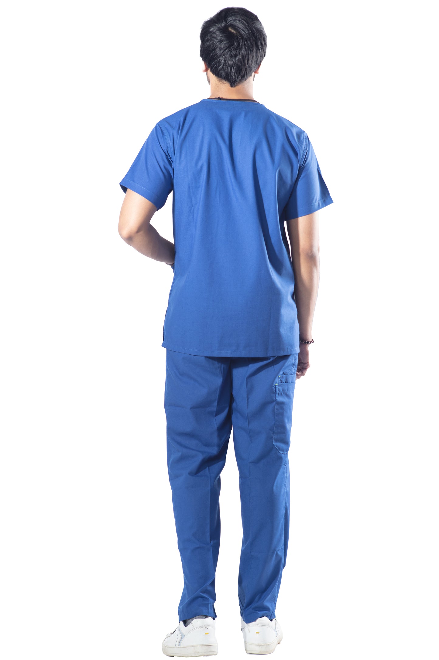 Male Scrub Suit Designer - DSDV01 - Bright Blue