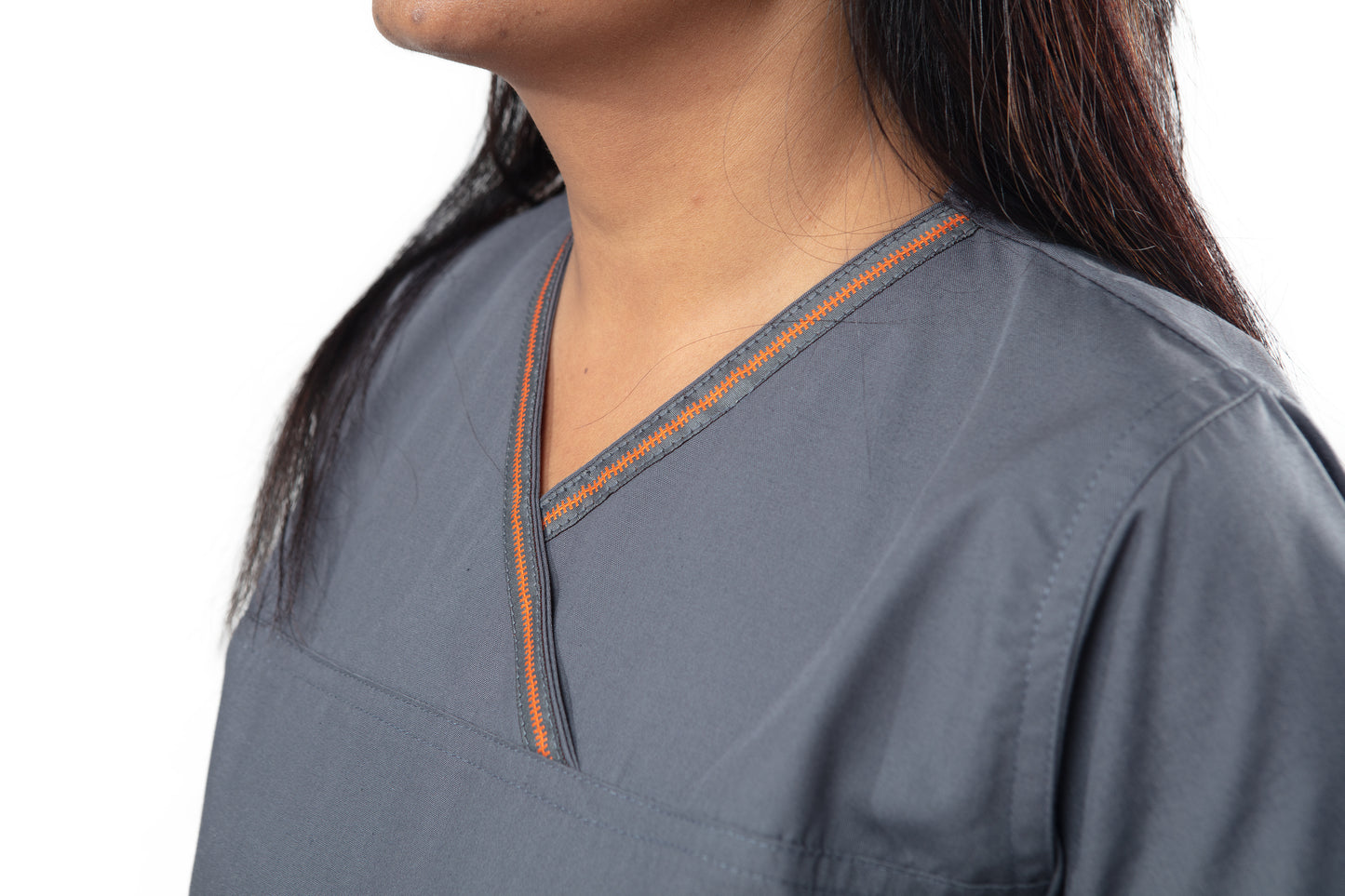 Female Scrub Suit Designer - DSDX01 - Grey