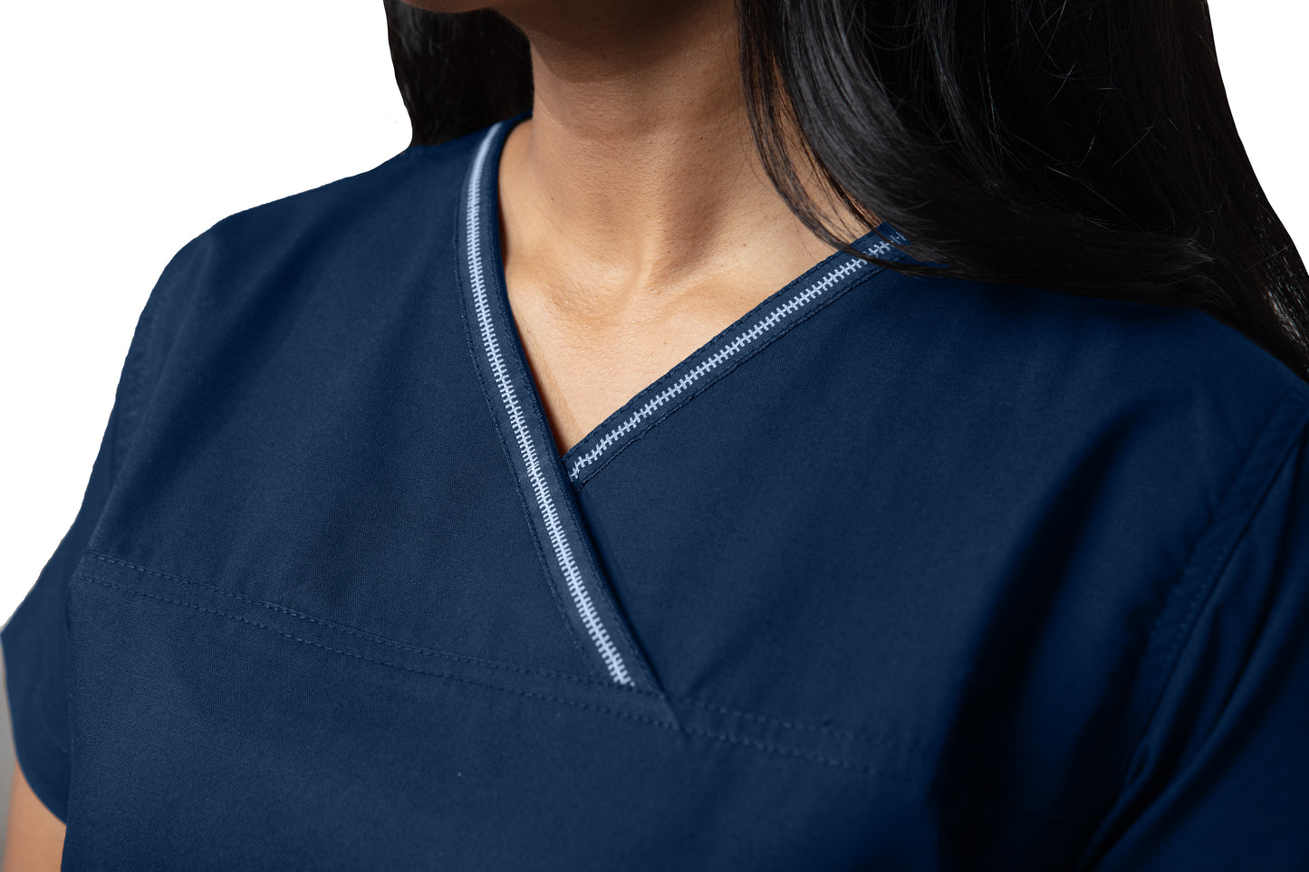 Female Scrub Suit Designer - DSDX01 - Olive Blue