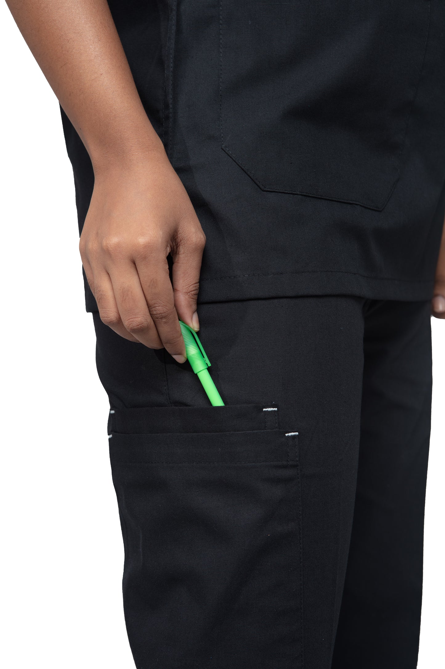 Female Scrub Suit Designer - DSDX01 - Black