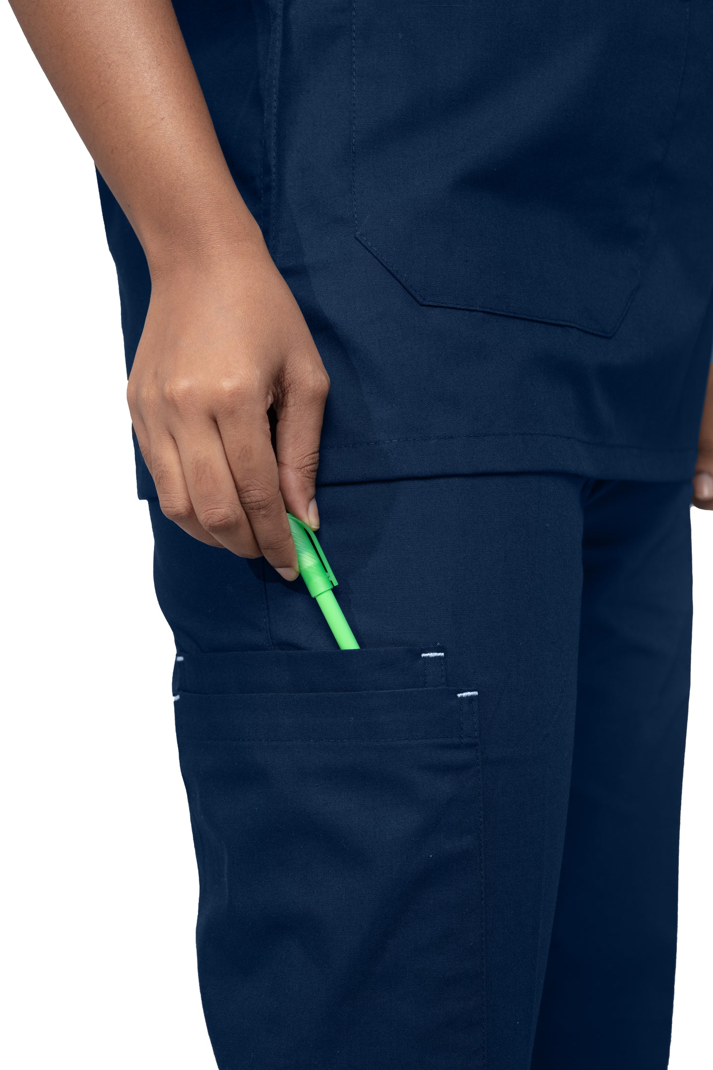 Female Scrub Suit Designer - DSDX01 - Olive Blue