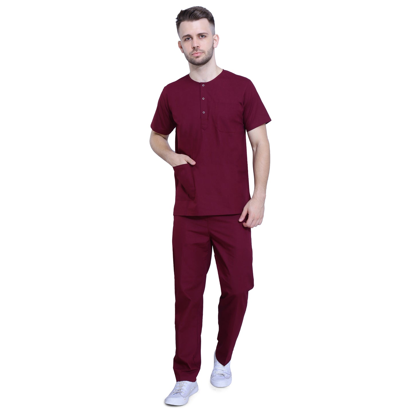 Male Scrub Suit - Round Neck - DSU