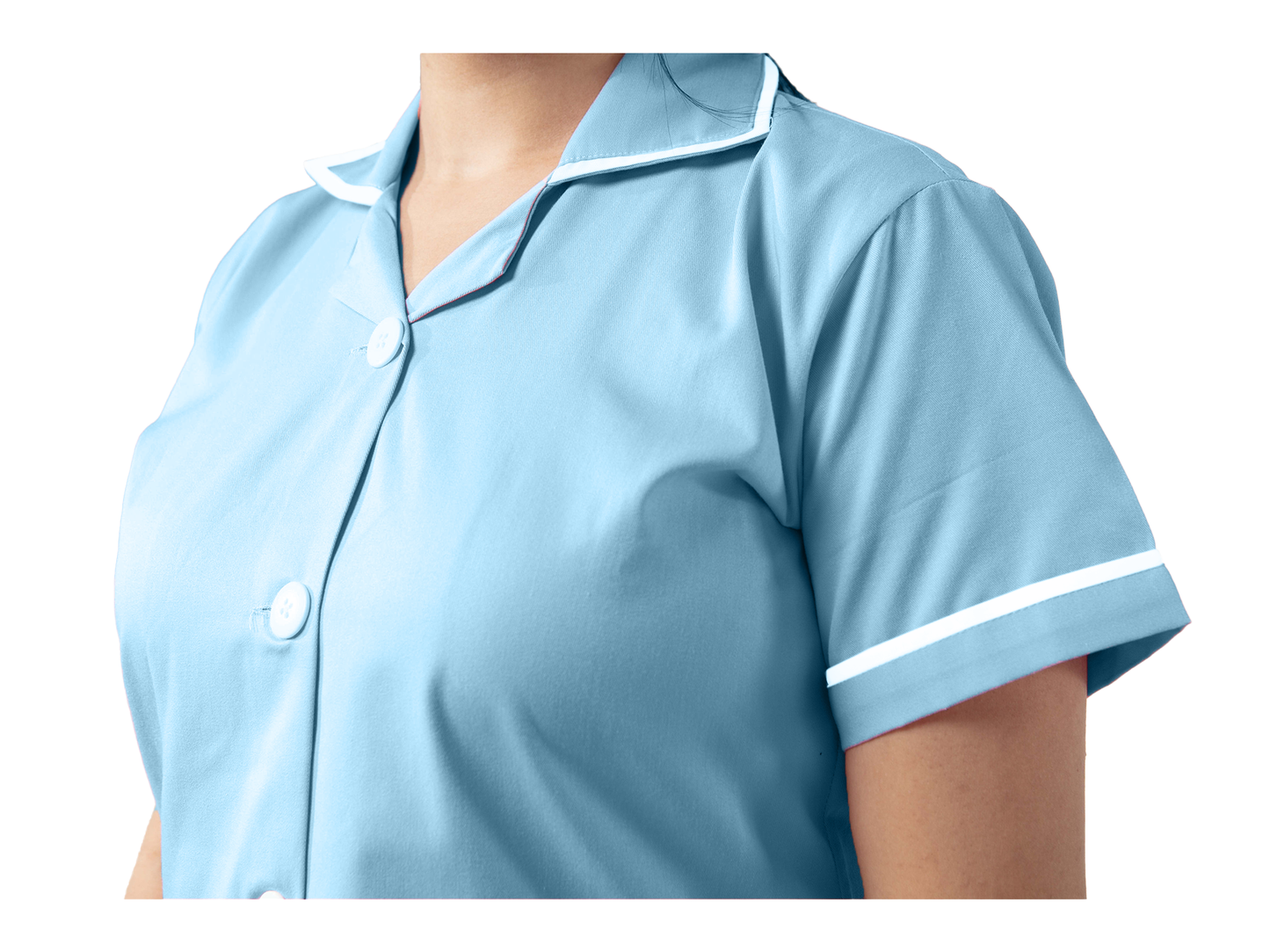 Female Nurse Uniform  NT01 - Light Blue