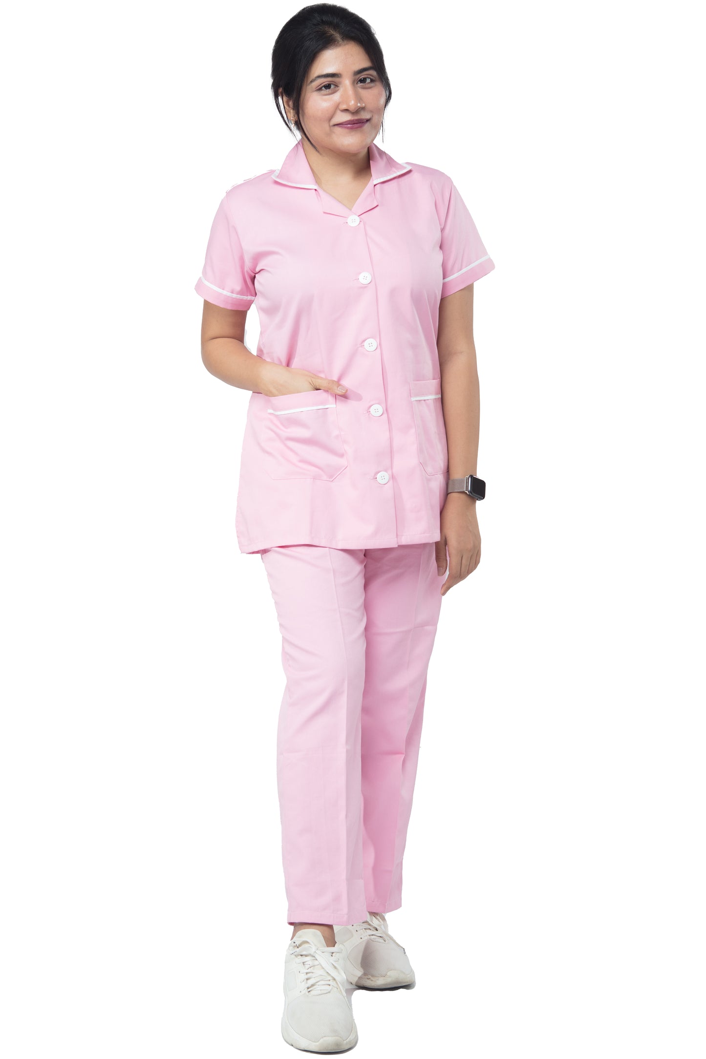Female Nurse Uniform  NT01 - Pink