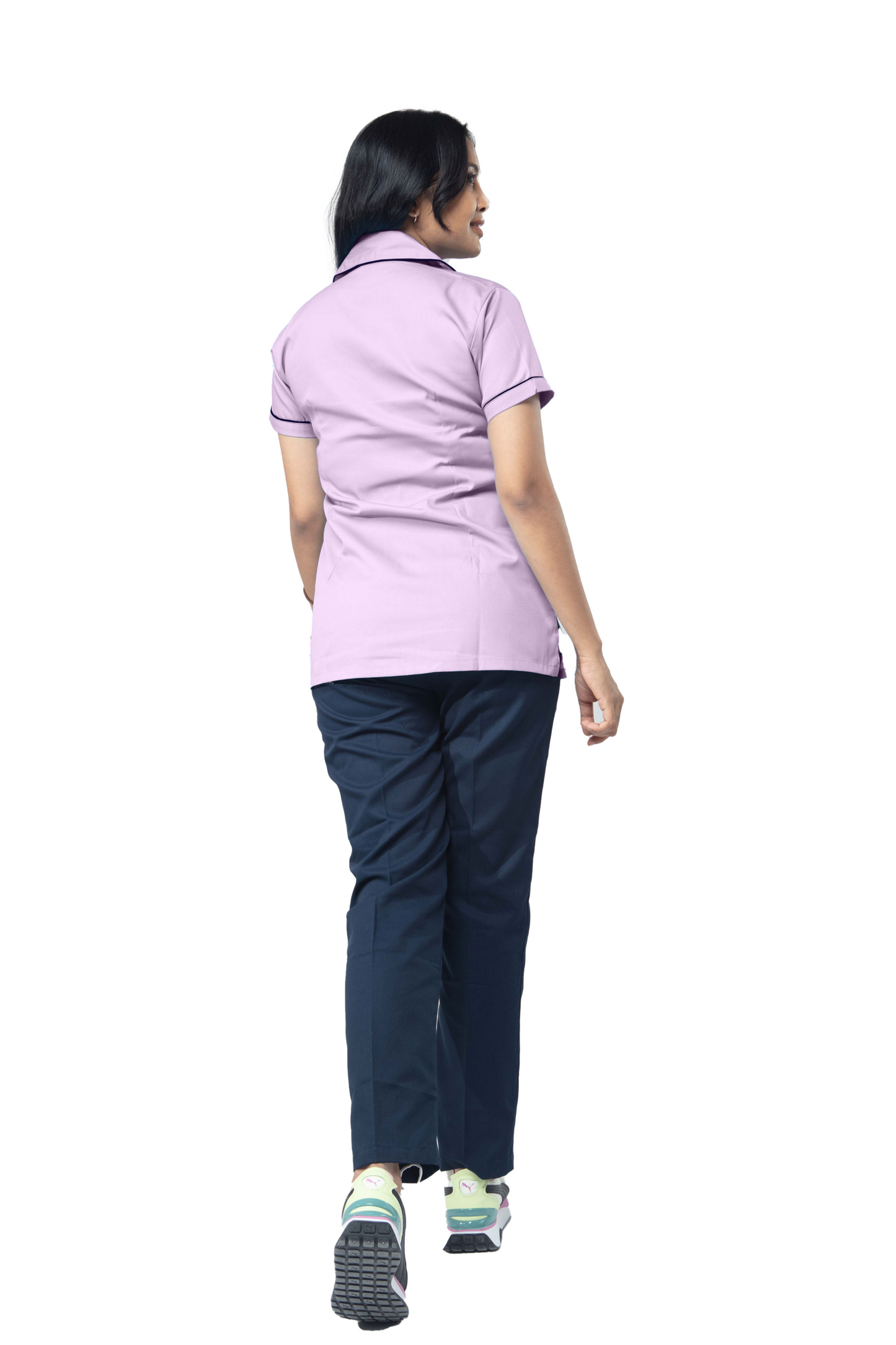Female Nurse Uniform NT02 - Light Purple