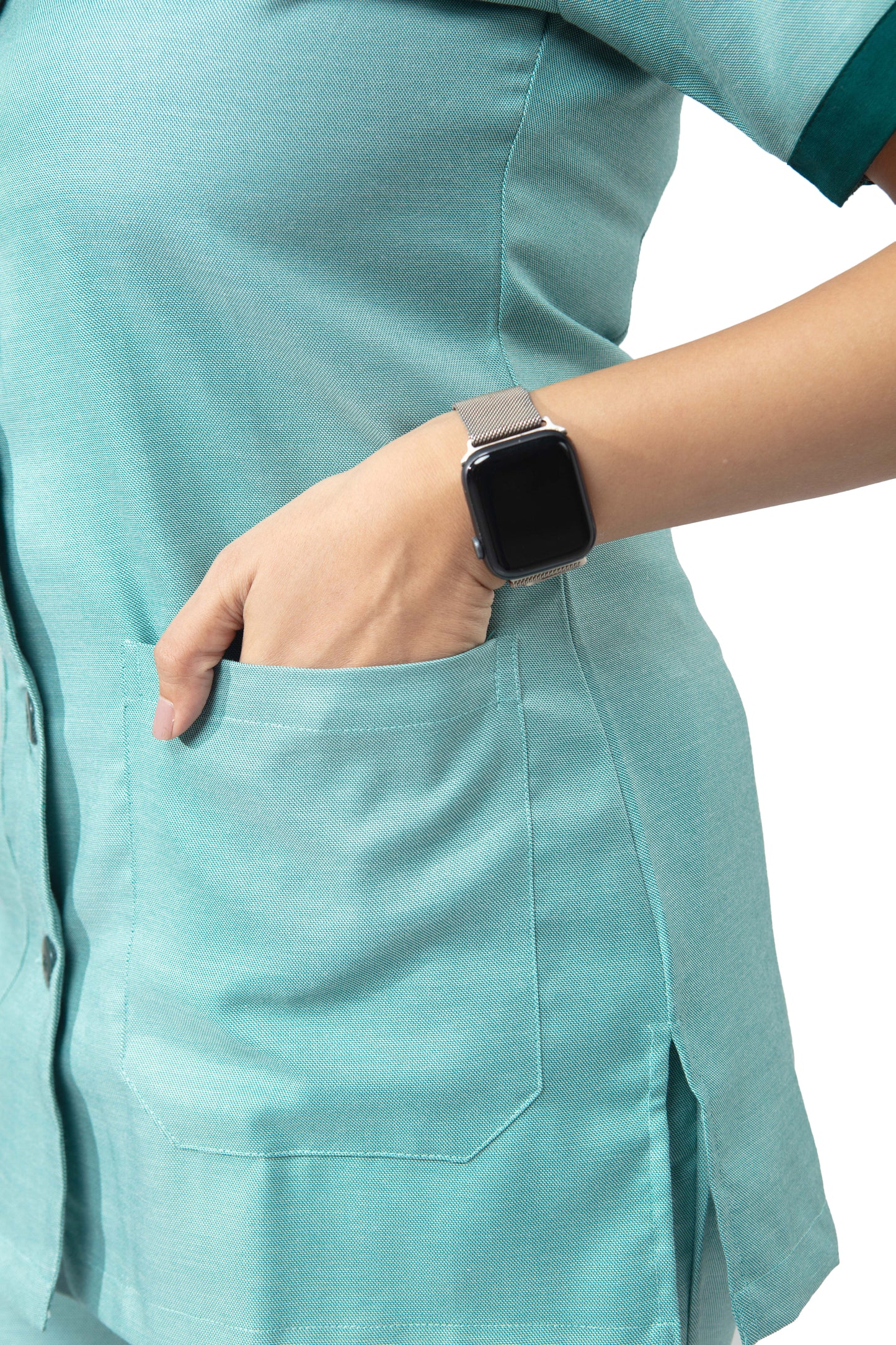 Female Nurse Uniform NT03 - Green