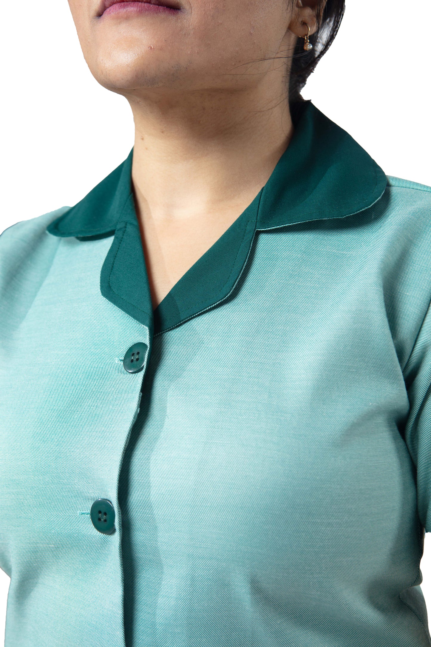 Female Nurse Uniform NT03 - Green