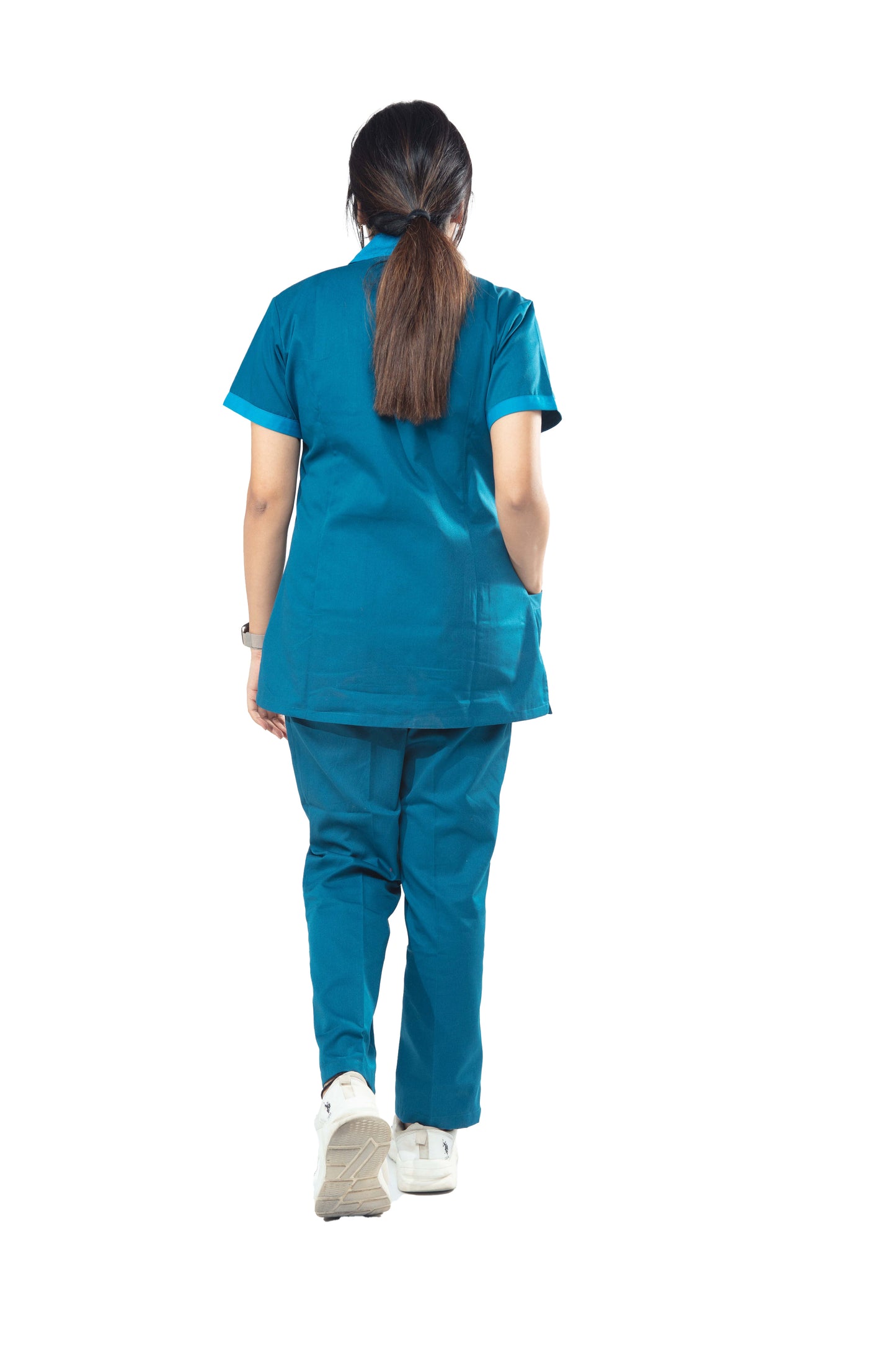 Female Nurse Uniform NT04 - Jazz Blue