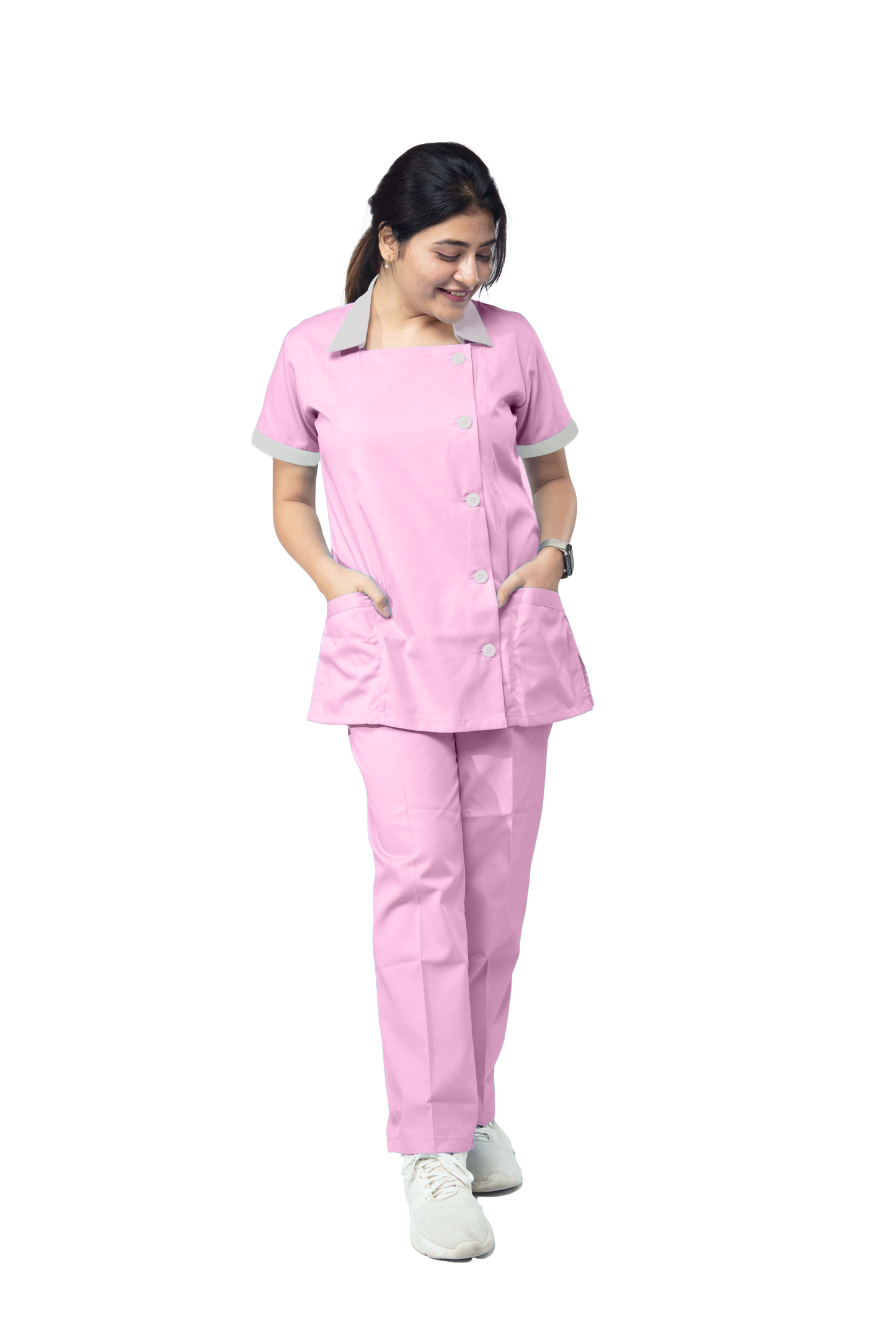 Female Nurse Uniform NT04 - Pink