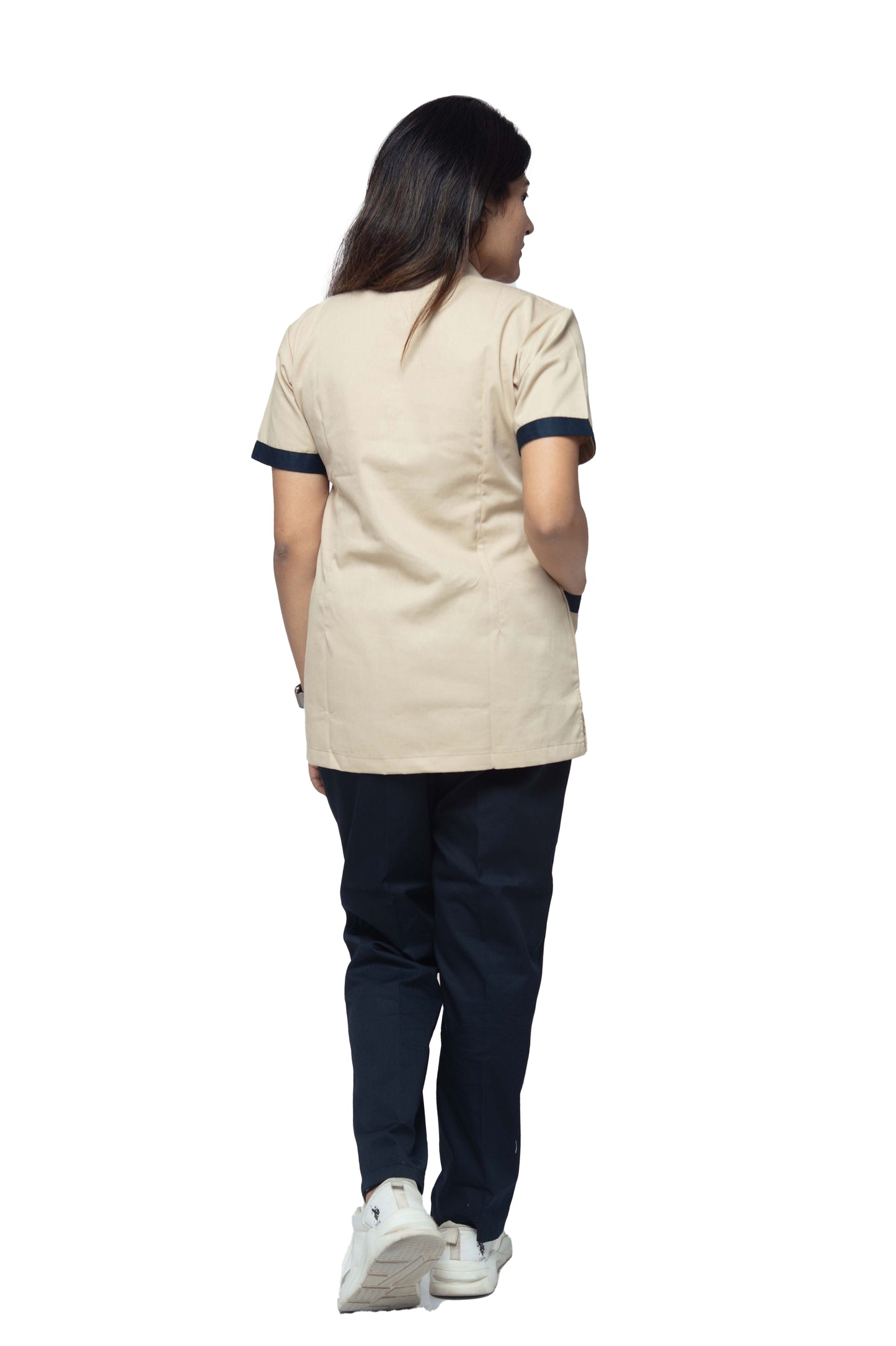 Female Nurse Uniform NT06 - Beige