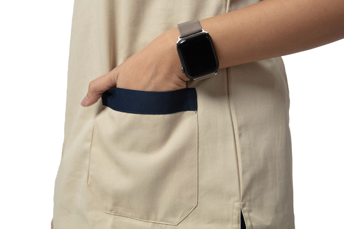 Female Nurse Uniform NT06 - Beige