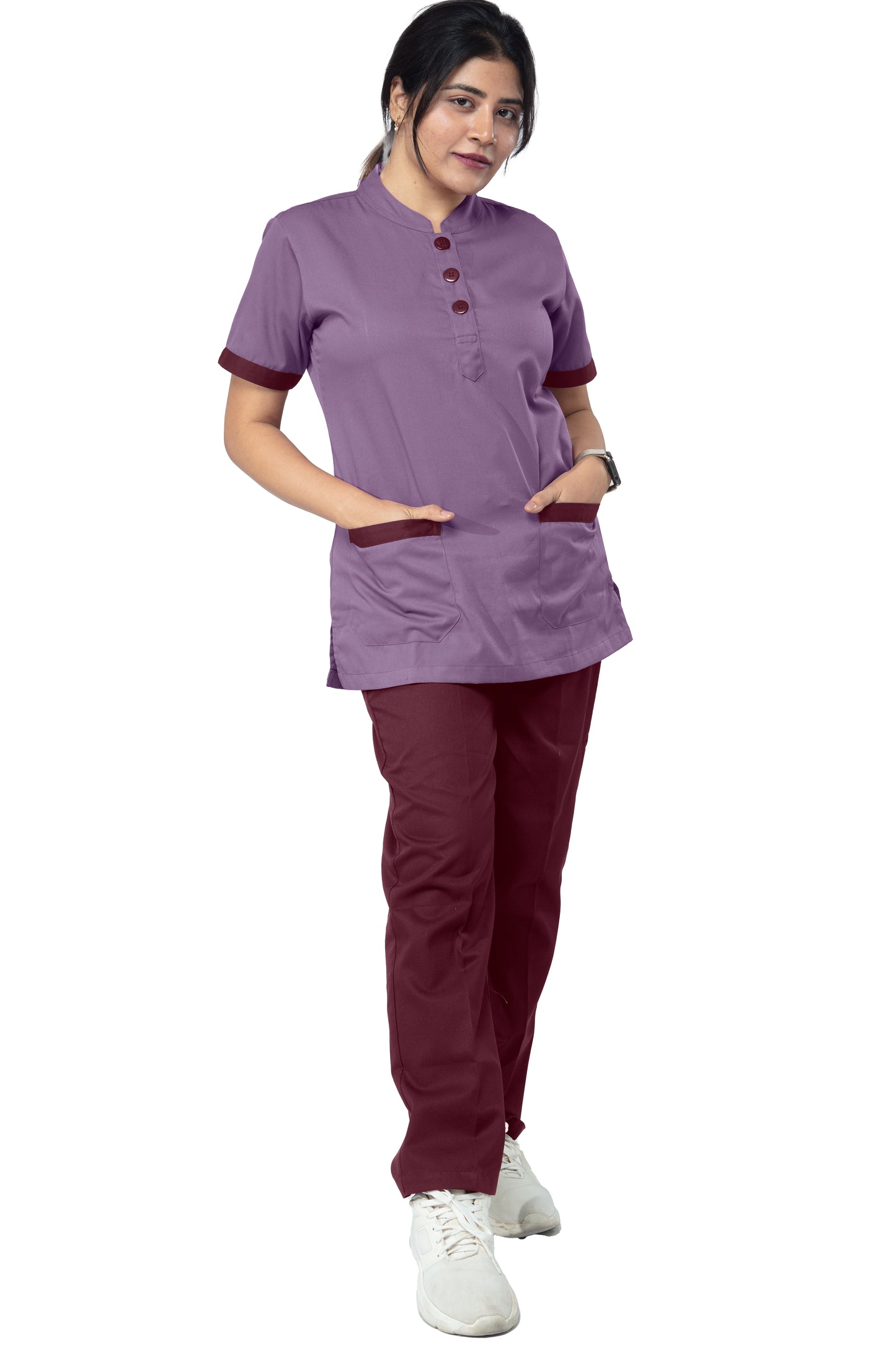 Female Nurse Uniform NT06 - Lavender