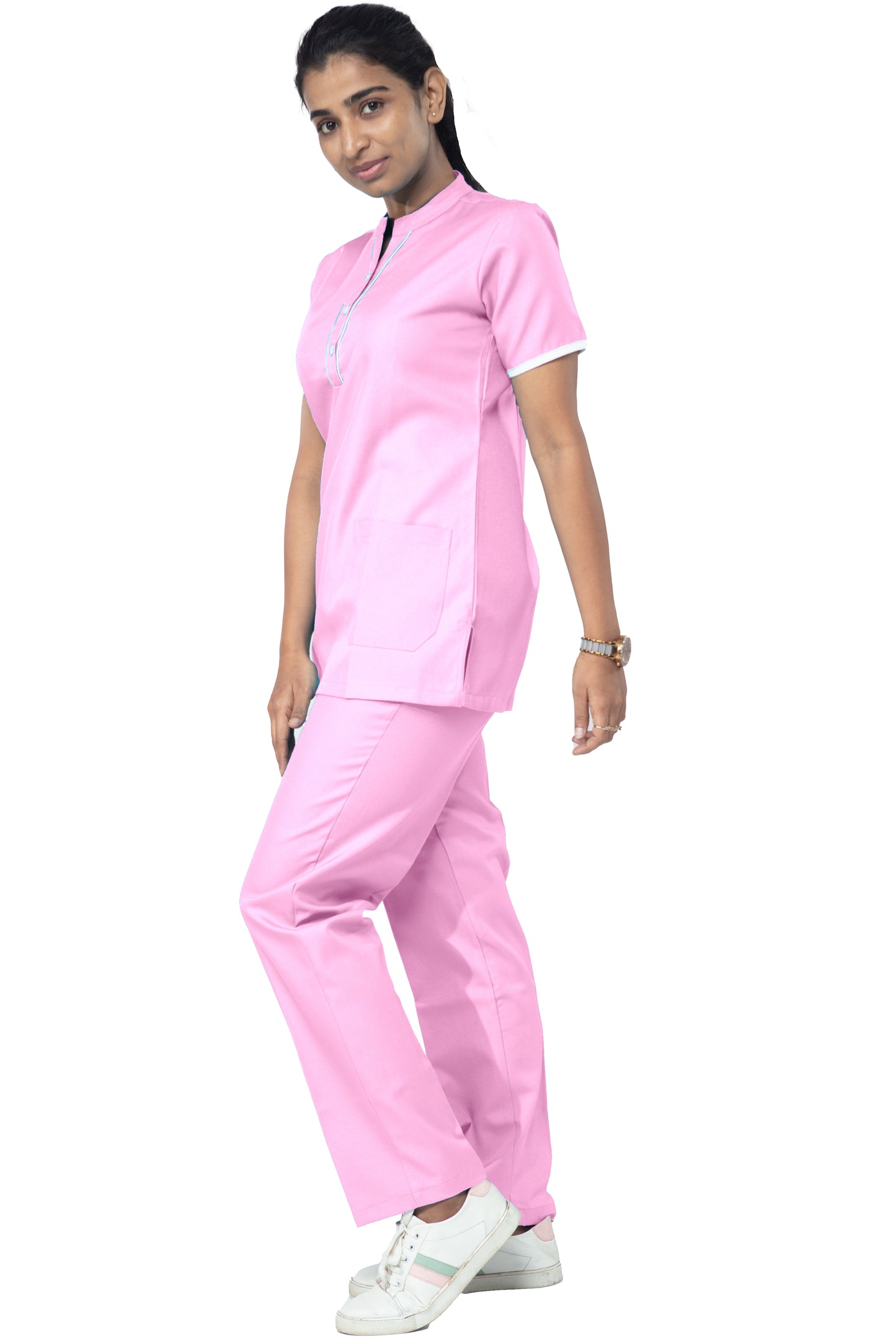 Female Nurse Uniform NT07 - Pink
