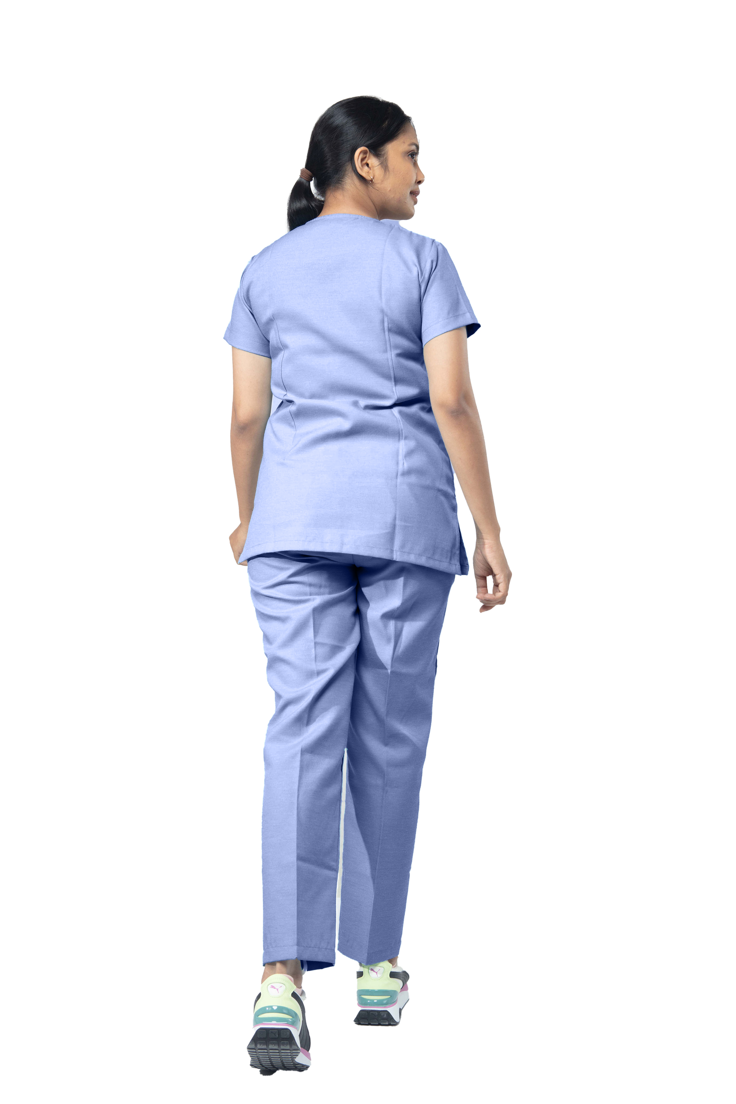 Female Nurse Uniform NT08 - Indigo
