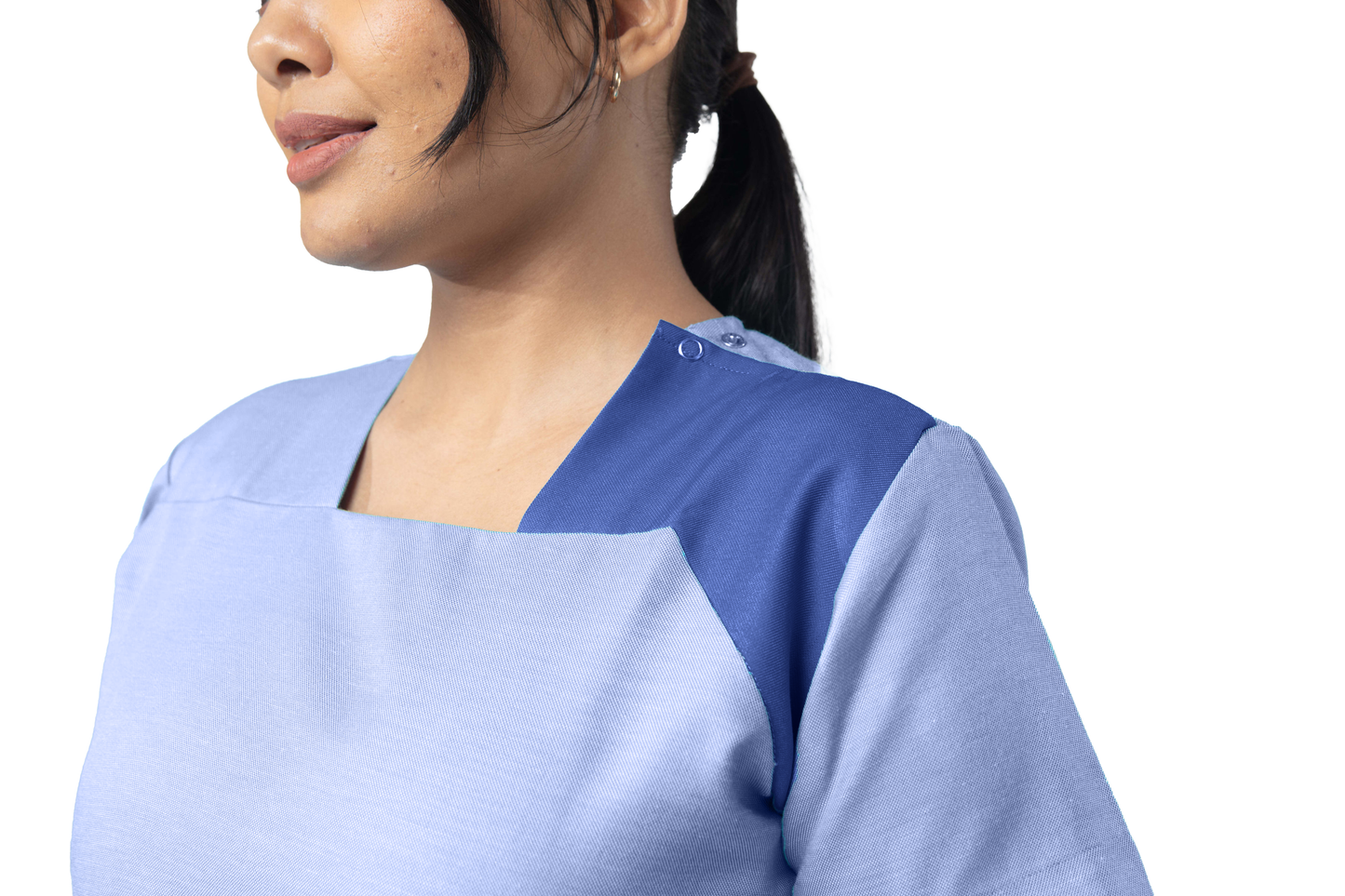 Female Nurse Uniform NT08 - Indigo