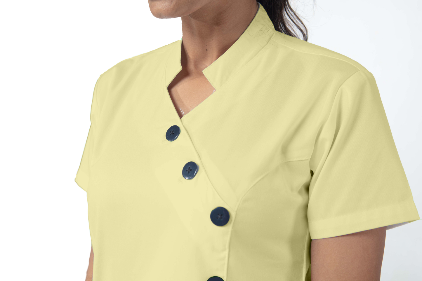 Female Nurse Uniform NT09 - Ginger Yellow