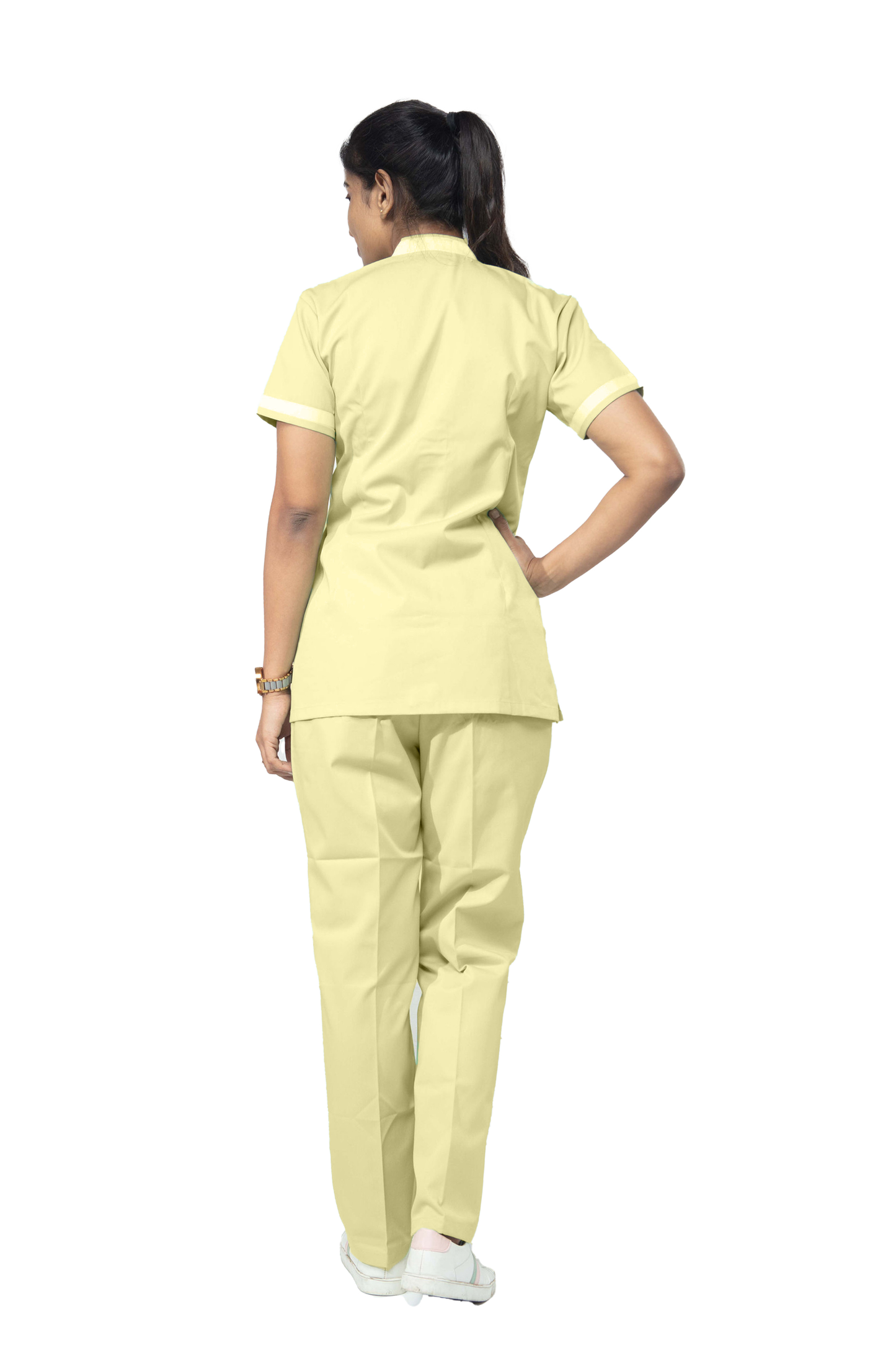 Female Nurse Uniform NT10 - Ginger Yellow