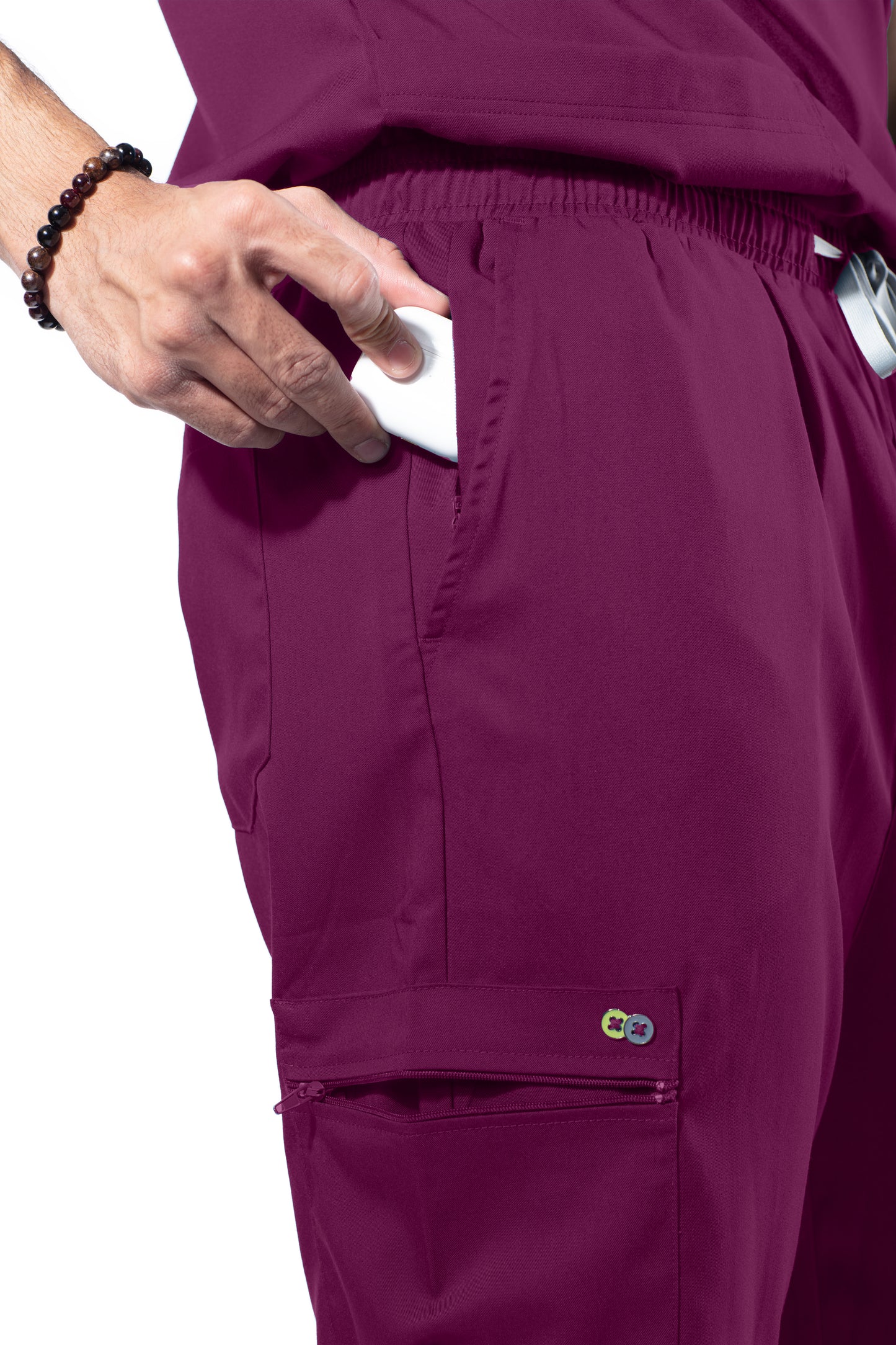 UC Stretch - Male Straight Pants - Wine