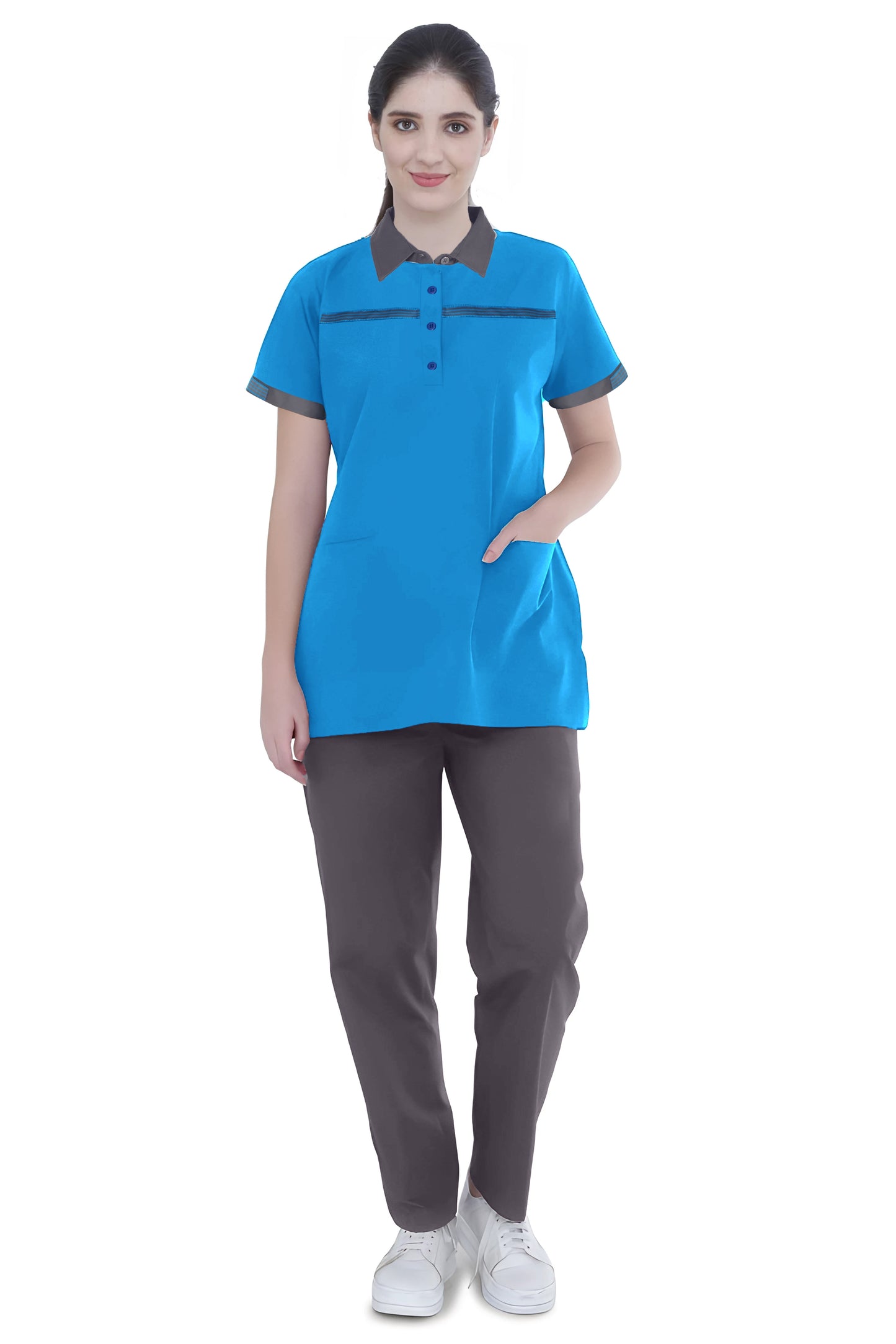 Female Support Staff - SS02 - Island Blue