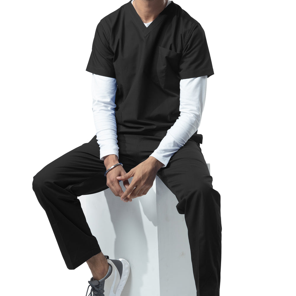 
                      
                        Male Scrub Suit - DSV - Black
                      
                    