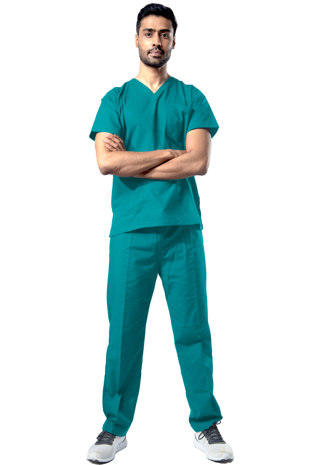 Male Scrub Suit - DSV - Dark Teal