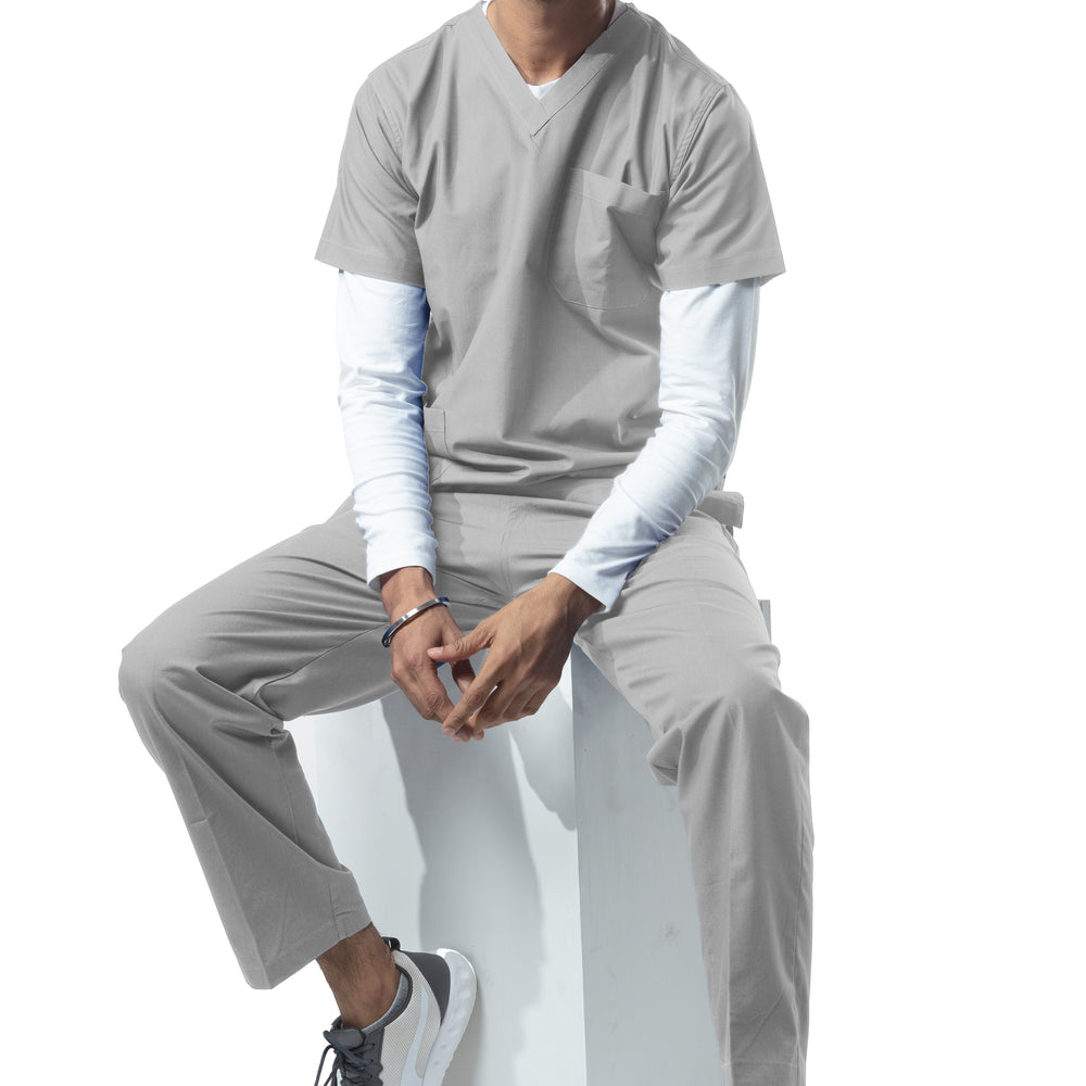 
                      
                        Male Scrub Suit - DSV - Light Grey
                      
                    