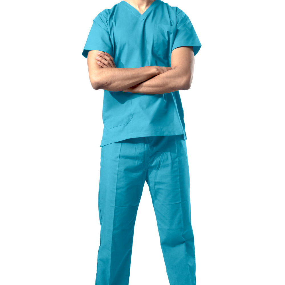 
                      
                        Male Scrub Suit - DSV - Light Teal
                      
                    