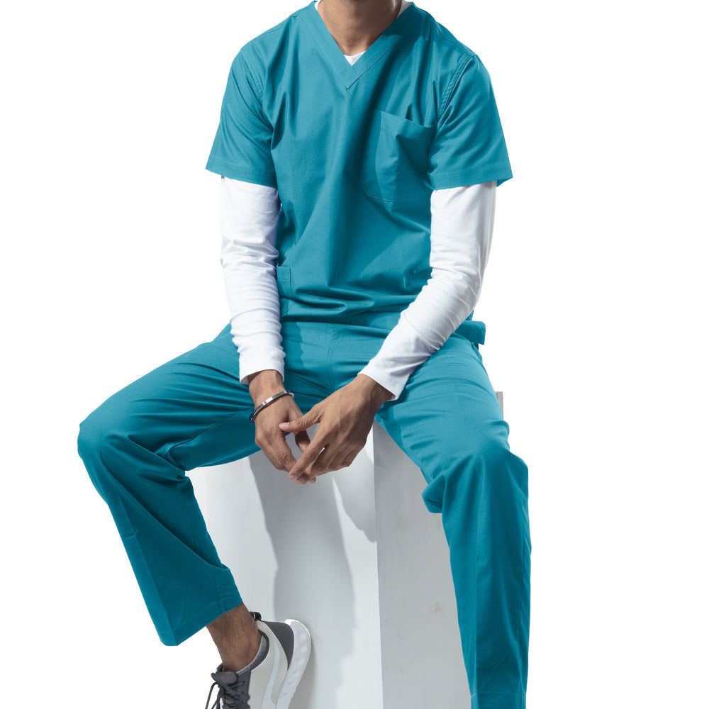 
                      
                        Male Scrub Suit - DSV - Light Teal
                      
                    