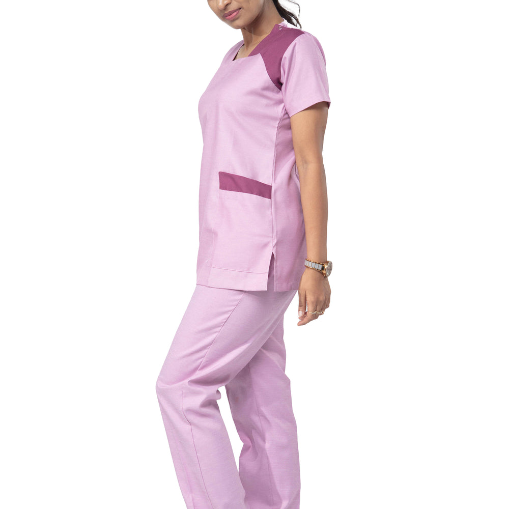 
                      
                        Female Nurse Uniform NT08 - Plum
                      
                    