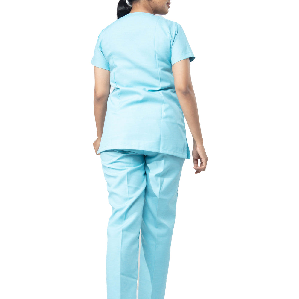 
                      
                        Female Nurse Uniform NT08 - Aqua
                      
                    