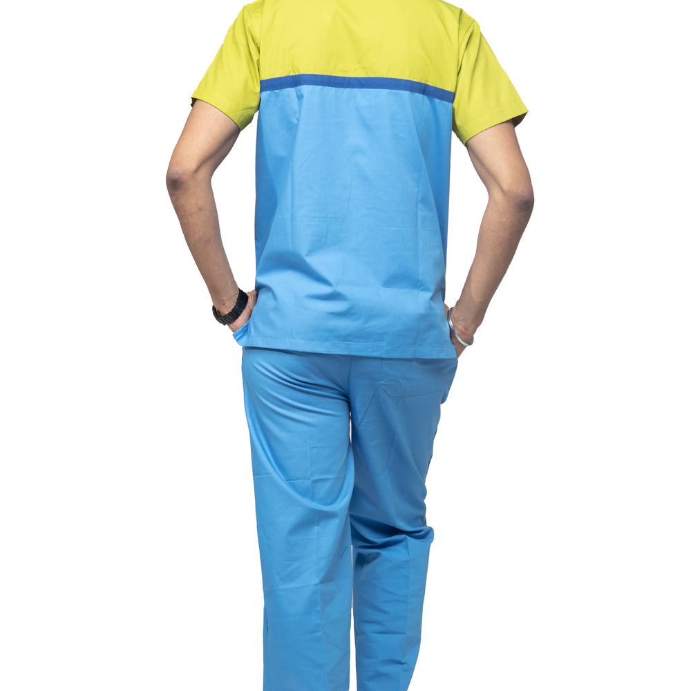 
                      
                        Mens Scrub Suit Designer - DSDV03 - Ocean Blue
                      
                    