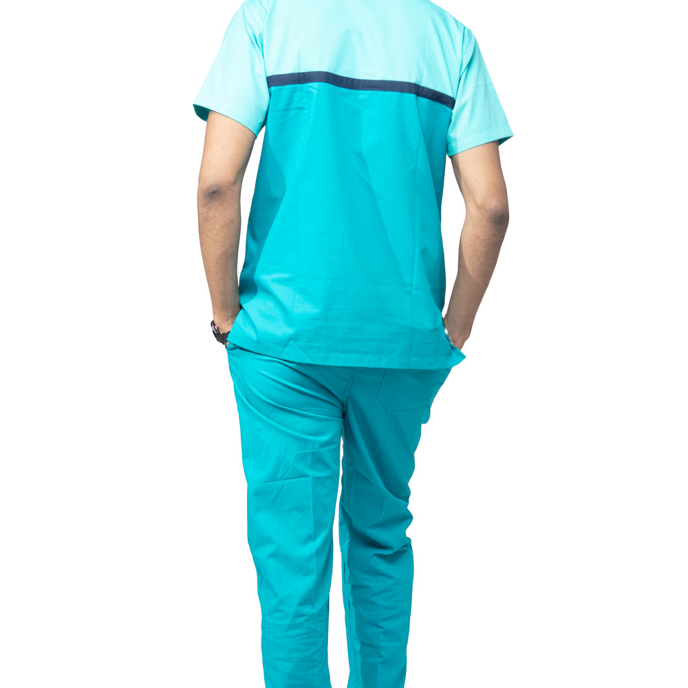 
                      
                        Mens Scrub Suit Designer - DSDV03 - Light Teal
                      
                    