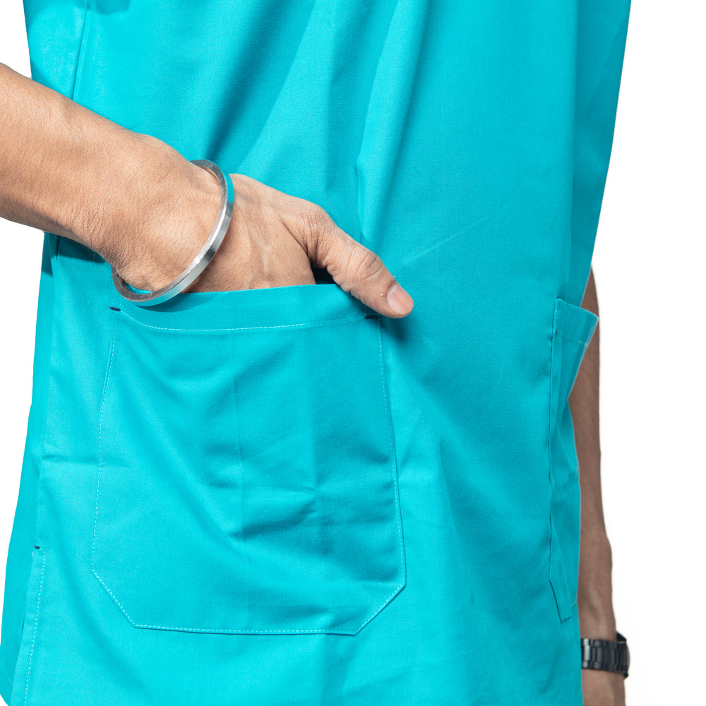 
                      
                        Mens Scrub Suit Designer - DSDV03 - Light Teal
                      
                    