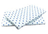 Bedsheets - Dots Design - 58 x 100 (Pack of 2)