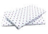 Bedsheets - Dots Design - 58 x 100 (Pack of 2)
