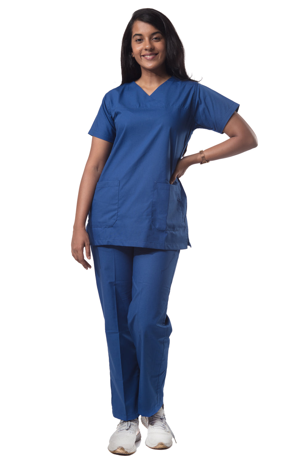 Female Scrub Suit - DSVX - Bright Blue