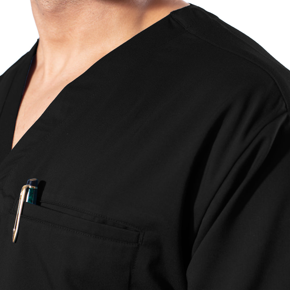 
                      
                        UC Stretch - Male Scrub Top - Cool Black
                      
                    