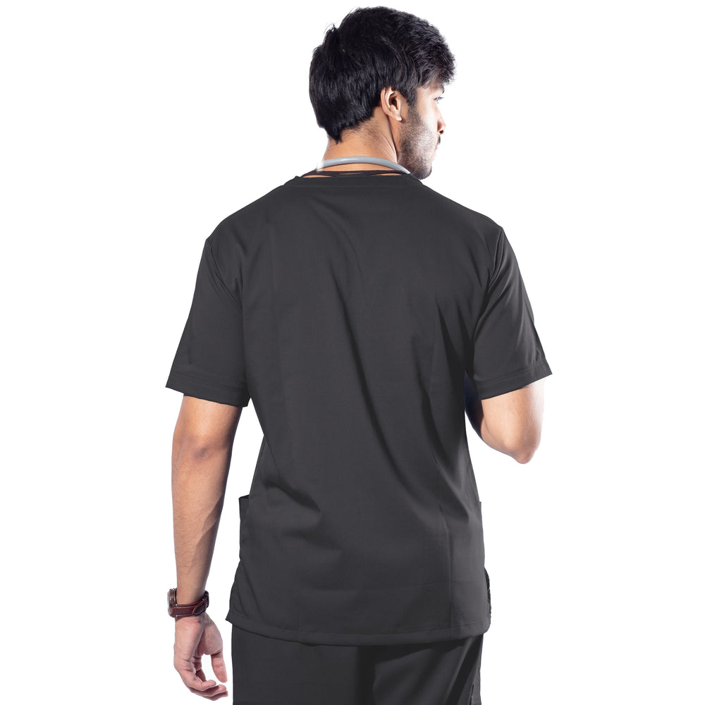 
                      
                        UC Stretch - Male Scrub Top - Cool Black
                      
                    