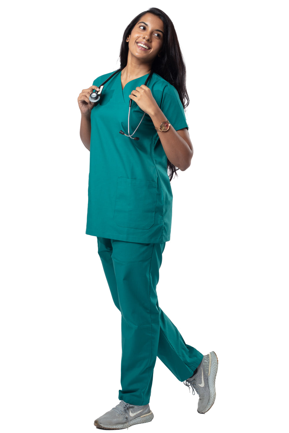 Female Scrub Suit - DSVX - Dark Teal