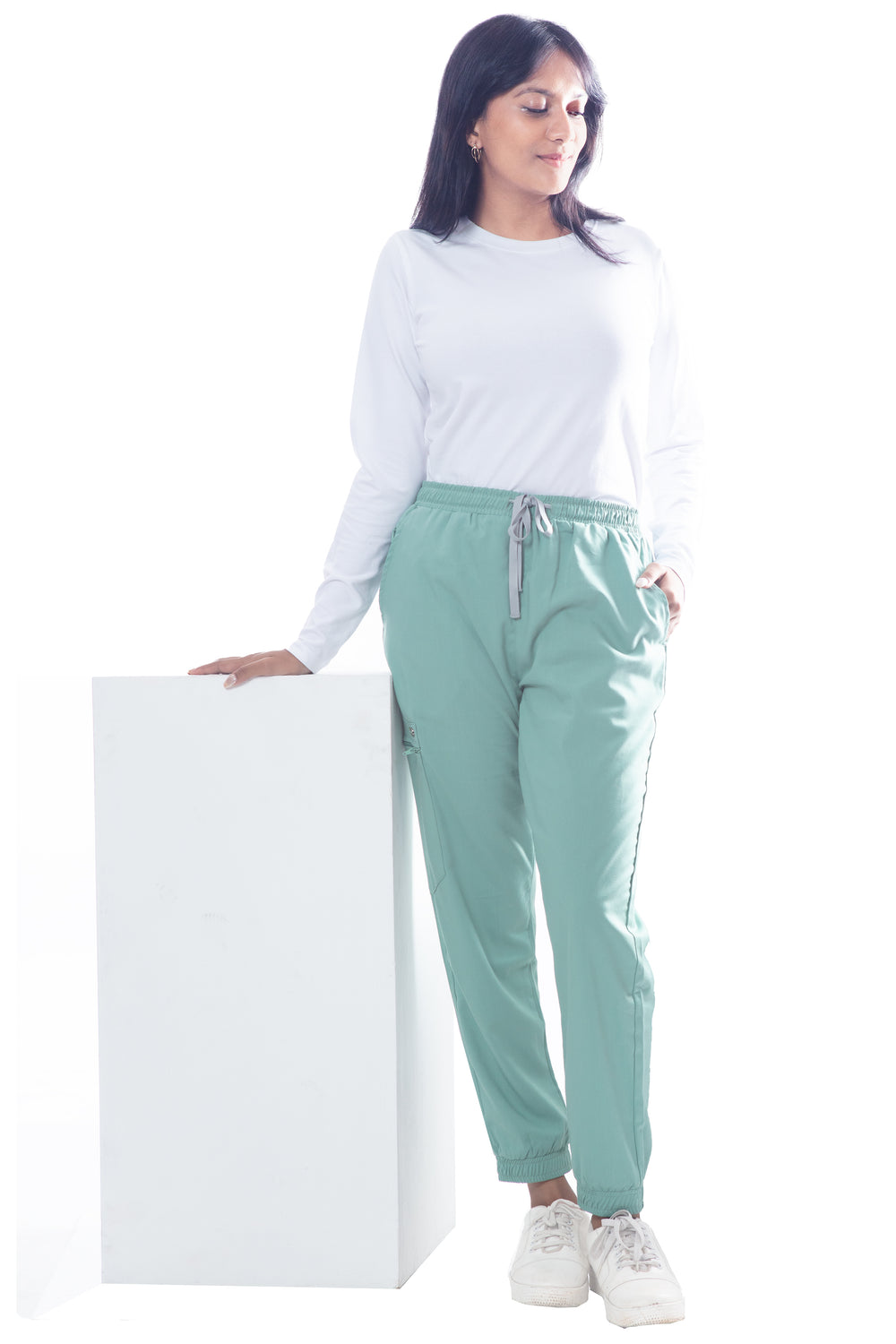 Female Underscrubs - Full Sleeve - White