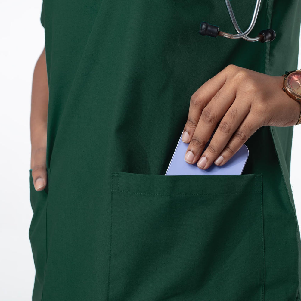 Female Scrub Suit - DSVX - Forest Green Uniform Craft Female Scrub Suit - DSVX - Forest Green Uniform Craft