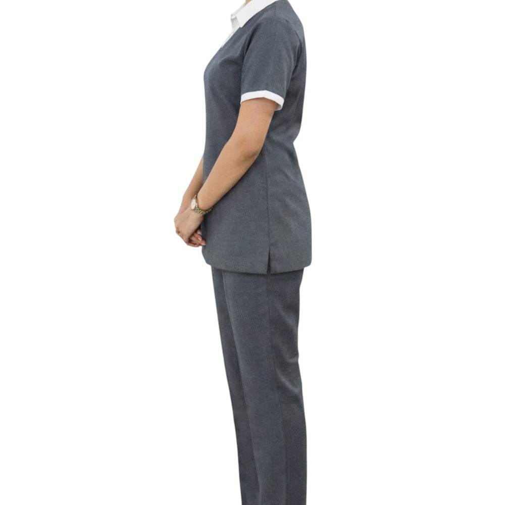 Grey Women Executive Uniform Set | Uniform Craft