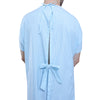 Unisex Patient Gown - Back Open - Dots